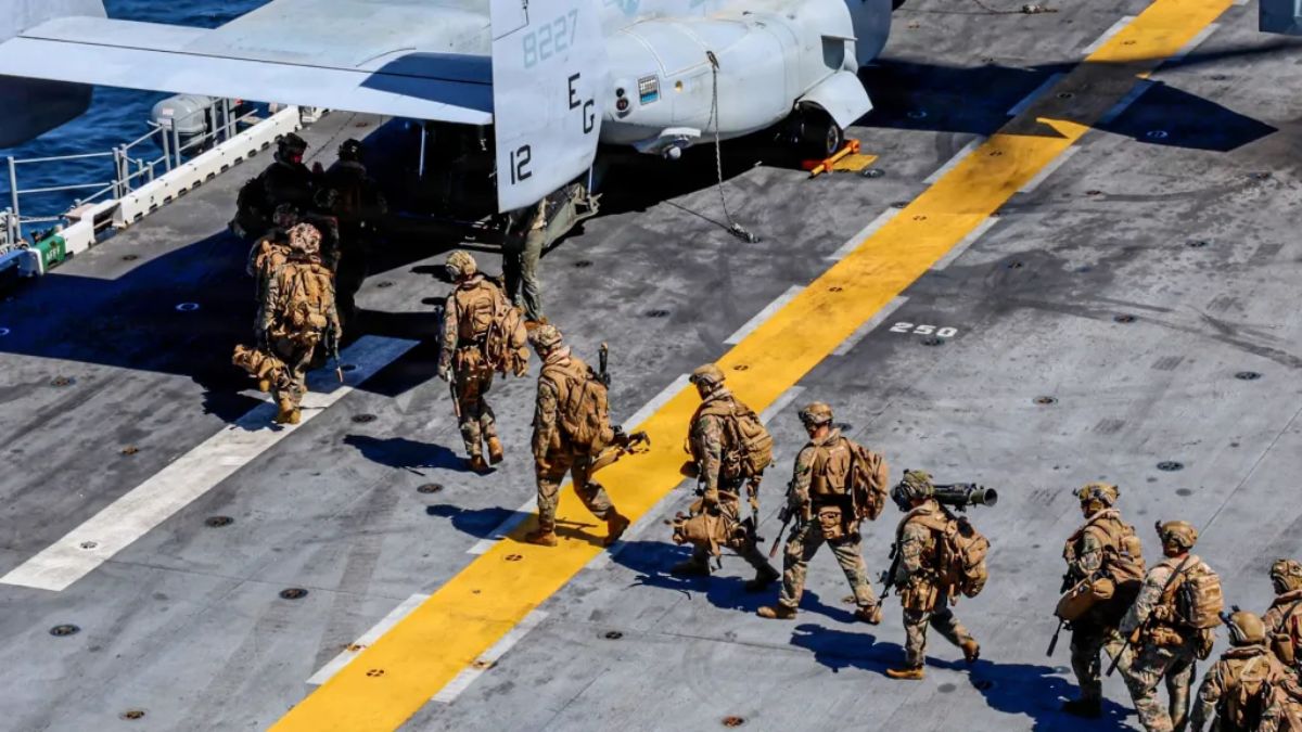 Trump considers deploying 10,000 more soldiers as Iran invasion looks likely: Report Trump considers deploying 10,000 more soldiers as Iran invasion looks likely: Report