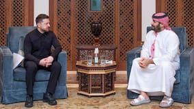 Zelenskyy holds air‑defence talks in Saudi Arabia as Ukraine helps counter Iranian drones