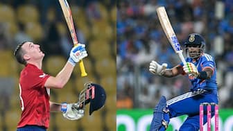 India and England will play each other in a T20 World Cup for the third straight time. AFP