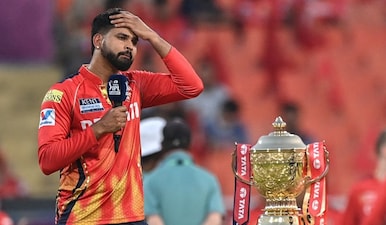 Shreyas Iyer has won an IPL title with KKR and led PBKS to a final appearance last season. AFP