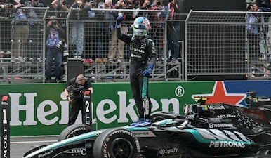 Kimi Antonelli won the Chinese Grand Prix, becoming the second-youngest Grand Prix winner in F1 history. AFP