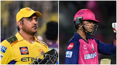 MS Dhoni and Vaibhav Sooryavanshi are the oldest and youngest players in the 2026 Indian Premier League. Image: PTI/Reuters