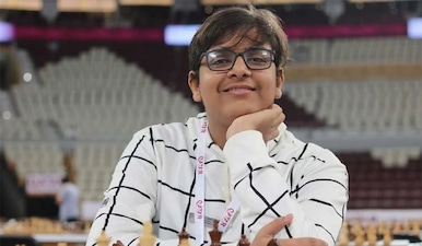 Mayank Chakraborty is the first from North East India to become a  chess Grandmaster. FIDE