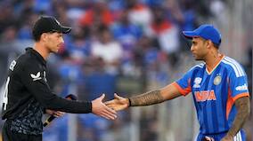 India vs New Zealand Live Score, T20 World Cup final: Samson, Abhishek begin India's innings after NZ opt to field