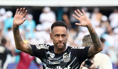 Neymar is not a part of the Brazil national football team squad. Image: Reuters
