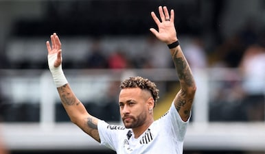 Neymar, who hopes to play for Brazil in the FIFA World Cup 2026, was not selected in the squad for the upcoming friendlies. Image: Reuters
