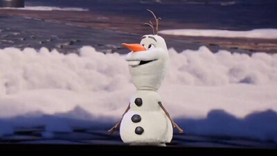 Olaf made special appearance at Nvidia GTC 2026