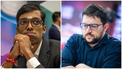 French GM Maxime Vachier-Lagrave has placed R Praggnanandhaa in the third tier while analysing players in action at the upcoming Candidates Tournament. Image credit: Frans Peeters/Lennart Ootes