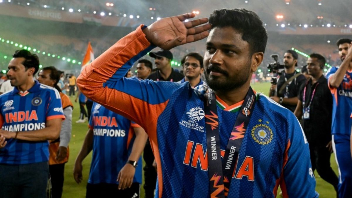 Sanju Samson finished as India's top scorer in the 2026 T20 World Cup despite not playing in almost half of their matches. AFP Sanju Samson finished as India's top scorer in the 2026 T20 World Cup despite not playing in almost half of their matches. AFP