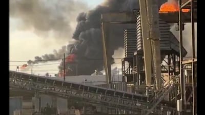 Fire erupts at Valero oil refinery in Texas (X)