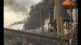 Powerful blast hits Valero oil refinery in Texas, intense flames and dense smoke rise from complex | Watch