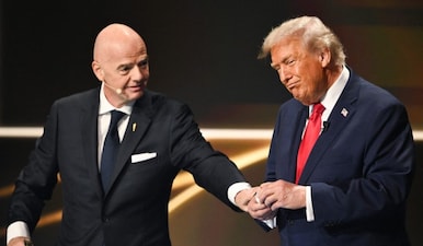 FIFA has been criticised for making 2026 FIFA World Cup political. AFP