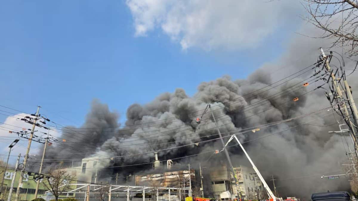 South Korea: 50 die in fire at car factory in Daejeon