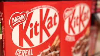 Nestle KitKat products are displayed on a shelf in a supermarket in Sarajevo, Bosnia and Herzegovina, October 29, 2024. File image/Reuters