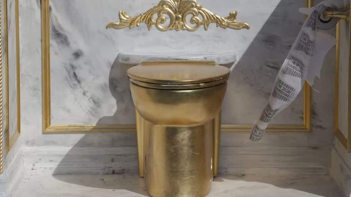 ‘Throne fit for a king’: Satirical DC installation mocks Trump’s White House makeover