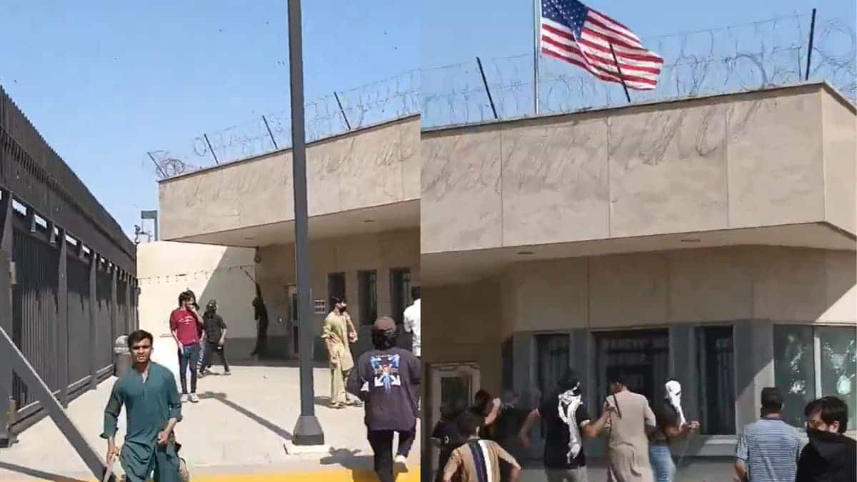 8 killed as mob storms US Consulate in Karachi, sets parts of building ablaze over Khamenei death