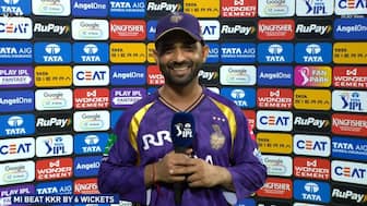 Ajinkya Rahane spoke about the reason why KKR didn't bowl Cameron Green. Image: JioHotstar