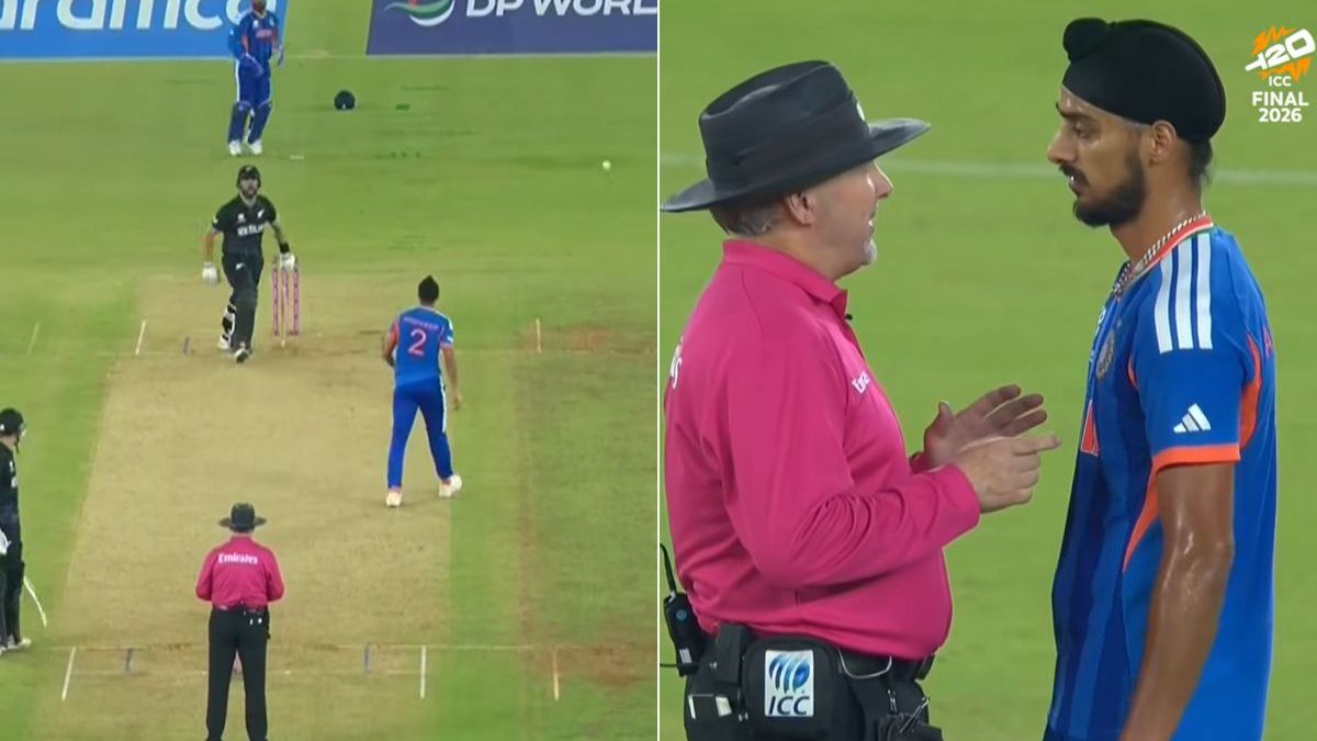 Arshdeep Singh had apologised to Daryl Mitchell immediately after the incident and also after the match was over. Image: ICC Arshdeep Singh had apologised to Daryl Mitchell immediately after the incident and also after the match was over. Image: ICC