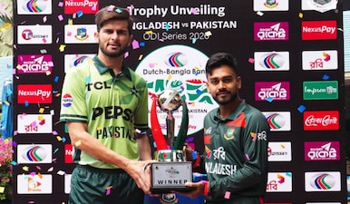 Bangladesh vs Pakistan 1st ODI live streaming: Shaheen Afridi will lead Pakistan while Mehidy Hasan will captain Bangladesh. X/BCBTigers