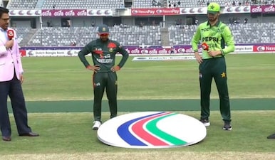 Bangladesh have won the toss and opted to field first against Pakistan in 2nd ODI. Image: X-tapmad