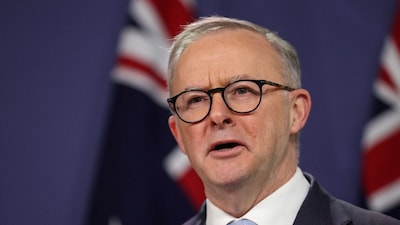 Australian Prime Minister Anthony Albanese confirmed a projectile struck near Al Minhad Air Base, causing minor damage but no injuries to personnel. (Reuters/File)