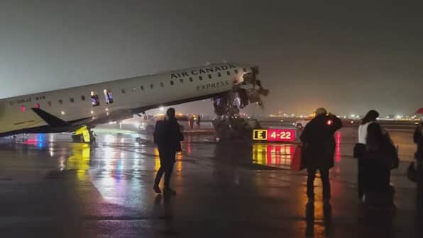 Air Canada Plane Crash: Pilot, co-pilot killed as aircraft collides with fire truck at New York's LaGuardia