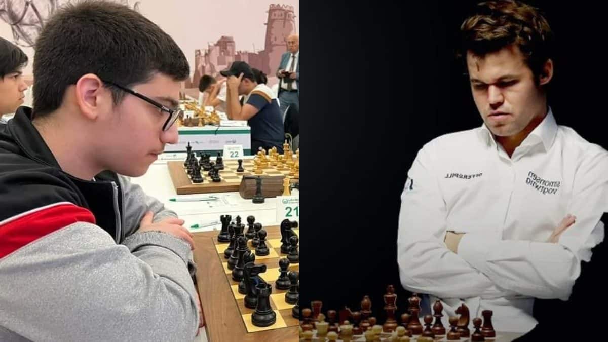 Carlsen stunned by 15-year-old Iranian GM Sina Movahed’s perfect game at Titled Tuesday: ‘Not something I expect’