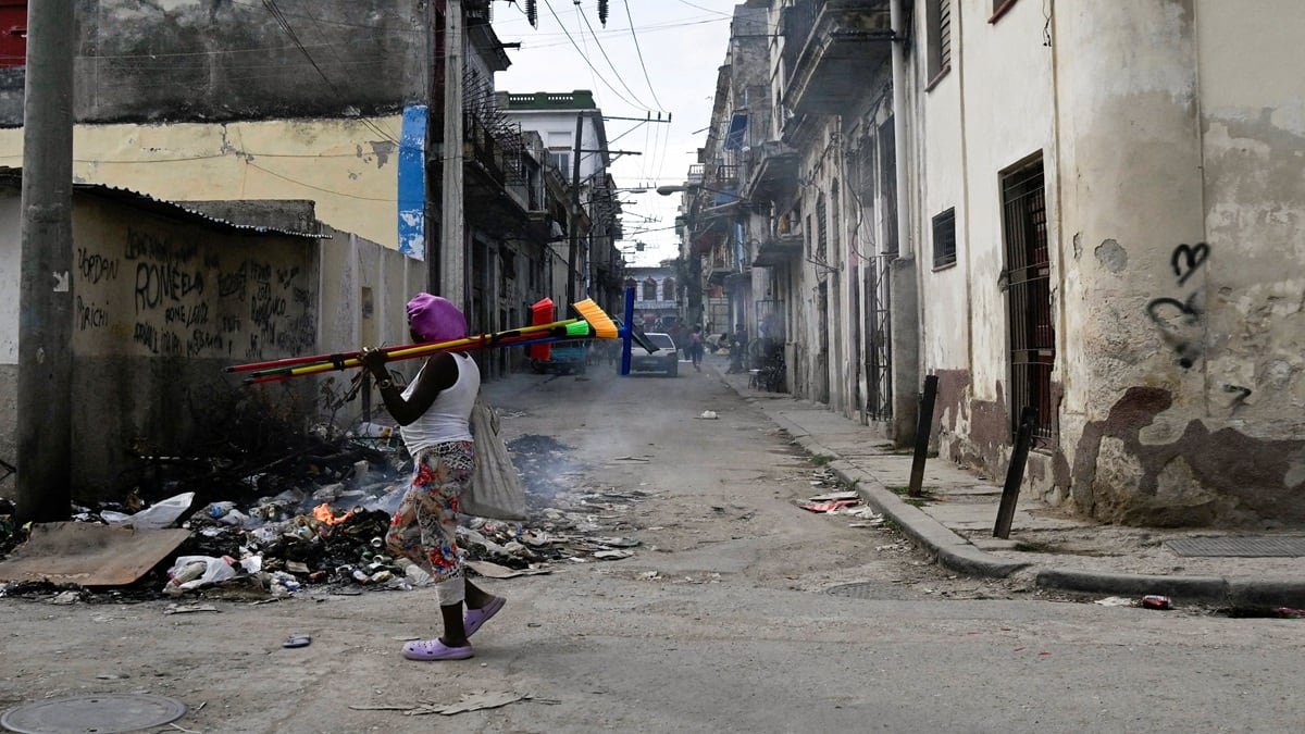 Protests erupt in Cuba as blackouts and shortages worsen