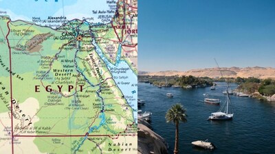 The Nile River sustains nearly 500 million people. Credits/Pexels