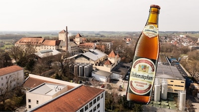 The Bavarian State Brewery Weihenstephan began as a monastery brewery run by Benedictine monks. Credits/Wikipedia