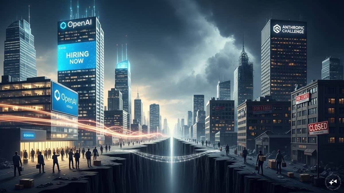 OpenAI hiring while everyone else fires: 8,000-employee bet comes amid Anthropic challenge