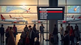 The three Indian airlines that have the largest exposure to war-ravaged Middle East