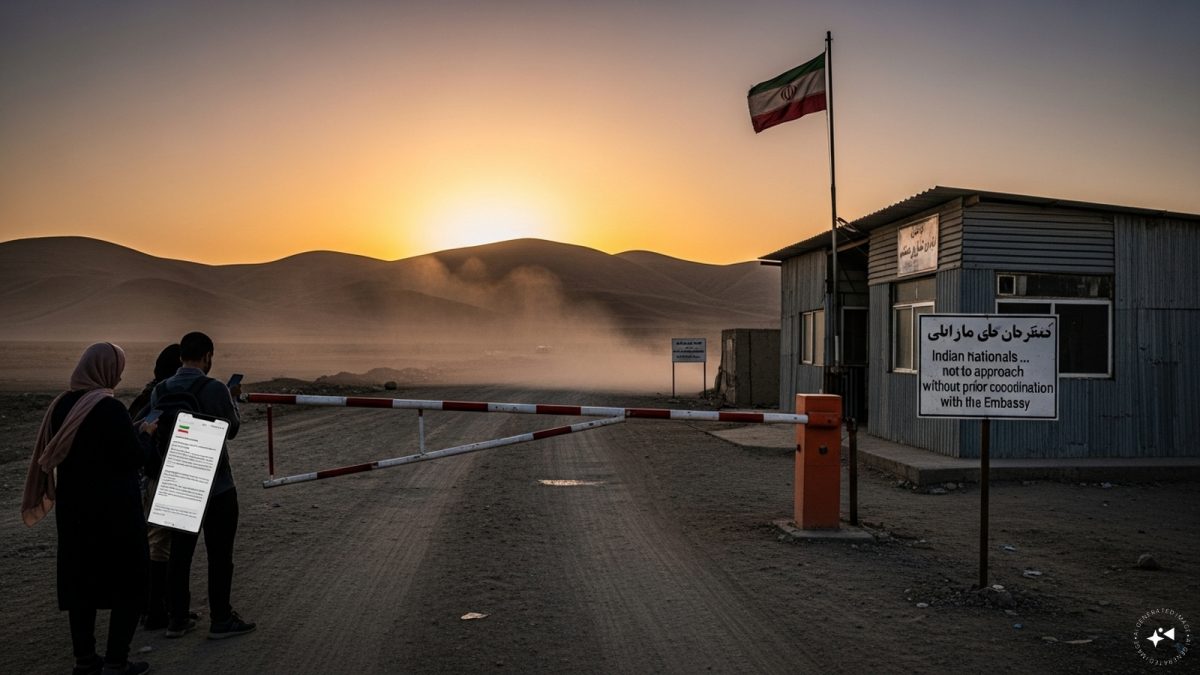 'Don’t approach land borders of Iran...': Indian embassy issues fresh advisory to nationals 'Don’t approach land borders of Iran...': Indian embassy issues fresh advisory to nationals