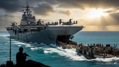US Deploys Marines, Amphibious Forces to West Asia Amid Hormuz Crisis Escalation
