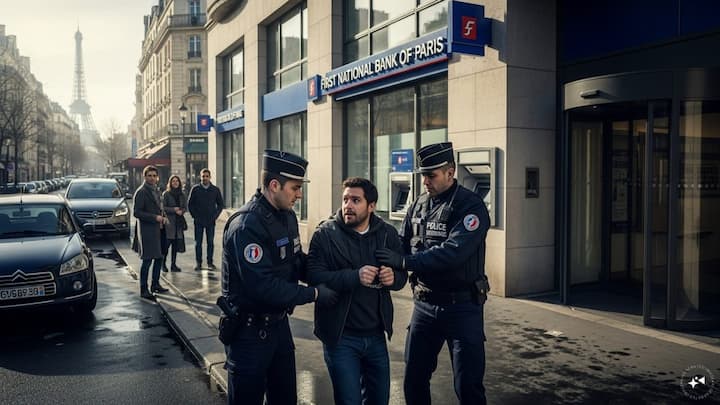 France foils suspected bomb attack outside US bank in Paris France foils suspected bomb attack outside US bank in Paris