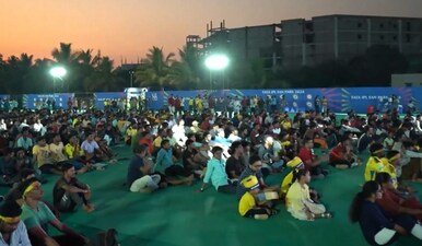 The IPL Fan Parks initiative was first launched by the BCCI in 2015. Image: IPL