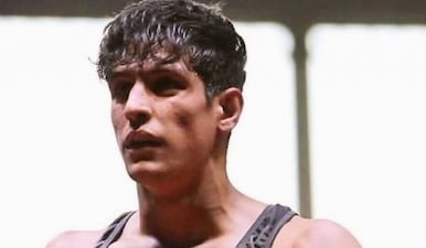 Saleh Mohammadi was a teenage wrestler executed in Iran. X/@HouseGOP