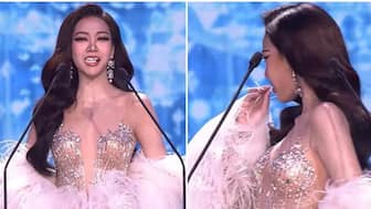 SHOCKING! Who is Kamolwan Chanago, the beauty queen whose fake teeth come off during her speech in viral video? WATCH