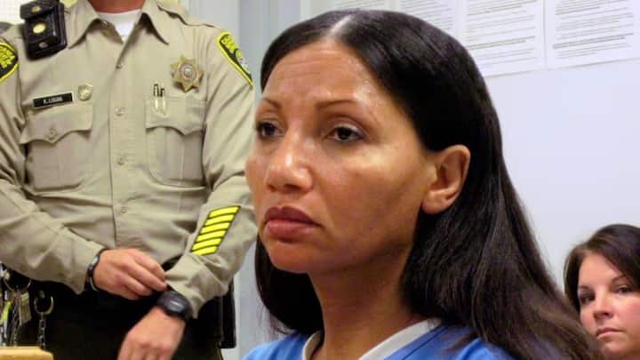 Who is Omaima Nelson, the model who murdered and ate her own husband, and who picked older men at bars?