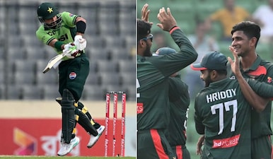 Pakistan lost the opening ODI by 8 wickets to go 1-0 down in the series. Image: AFP