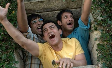Rancho, 3 Idiots. Image Courtesy/ Amazon Prime Video