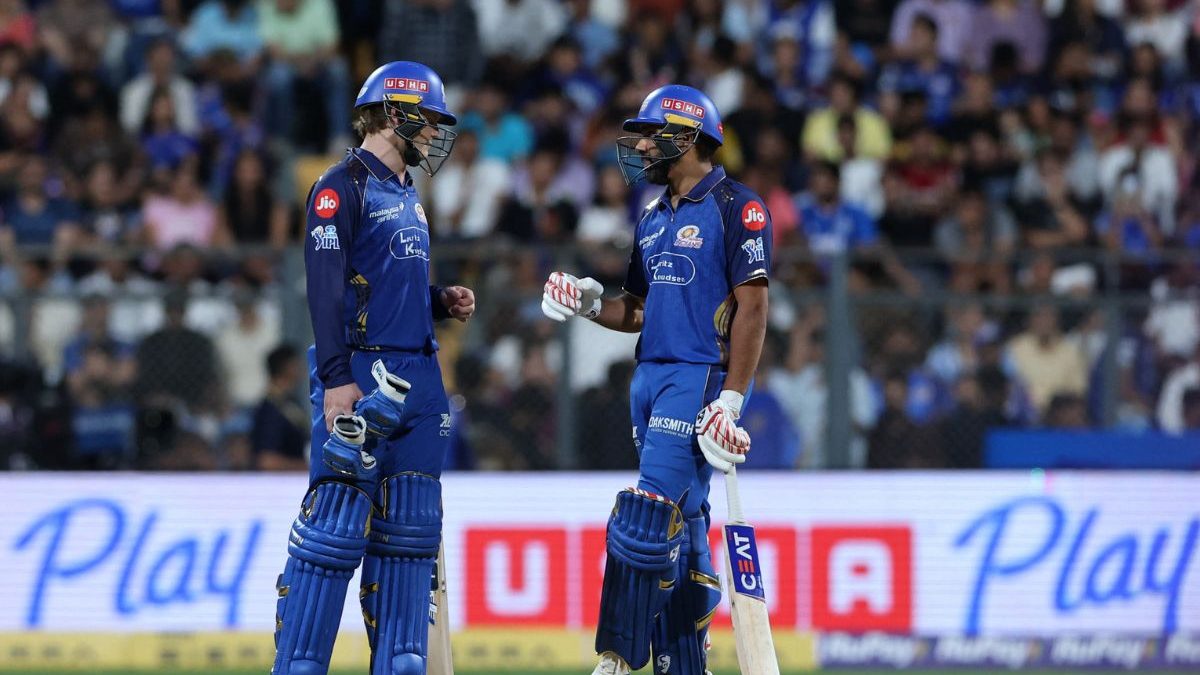 MI vs KKR Live Score, IPL 2026: Rohit departs after sensational knock, but MI way ahead in chase of 221 MI vs KKR Live Score, IPL 2026: Rohit departs after sensational knock, but MI way ahead in chase of 221