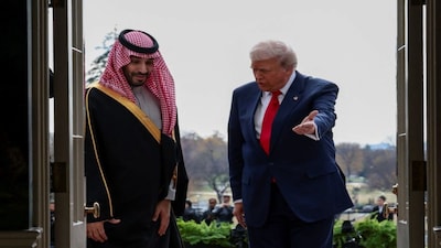 US President Donald Trump and Saudi Crown Prince and Prime Minister Mohammed bin Salman at the White House in Washington, DC last year. File image/Reuters