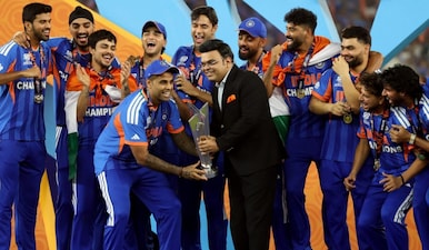 Suryakumar Yadav is now only the third Indian captain to win the T20 World Cup. Reuters