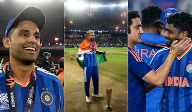 India have become the first team to win three T20 World Cups. Image: AFP