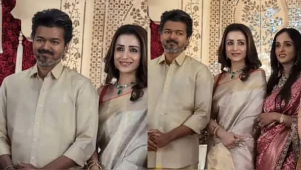 SHOCKING! Thalapathy Vijay & Trisha Krishnan make first appearance together  amid divorce rumours, netizens say: ‍‍`Look at their audacity‍‍` – Firstpost