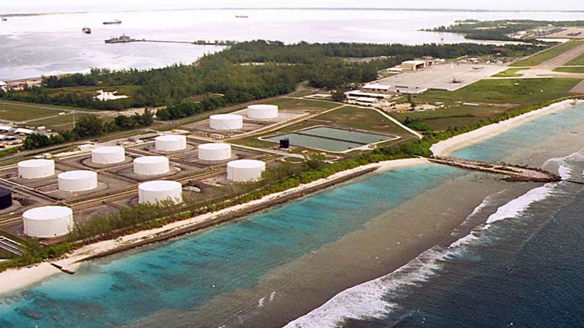 Iran unsuccessfully targeted Diego Garcia, an atoll in the Indian Ocean, amid the war in West Asia. File image/Reuters Iran unsuccessfully targeted Diego Garcia, an atoll in the Indian Ocean, amid the war in West Asia. File image/Reuters