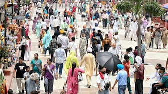 People visit the Heritage Street in Amritsar on July 11, 2025. File Photo/AFP