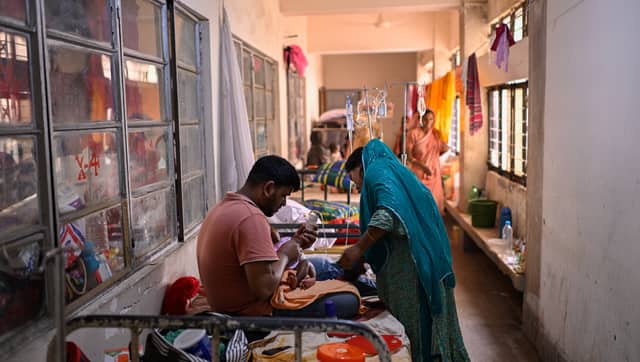 Bangladesh has launched an emergency vaccination campaign for measles and rubella alongside Unicef and the WHO. AP