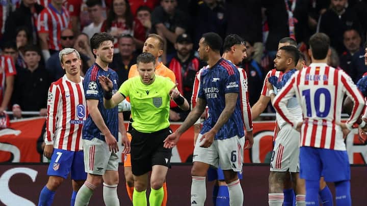 Atletico vs Arsenal: UCL match turns into pure drama with grass length, VAR and White vs Simeone drama